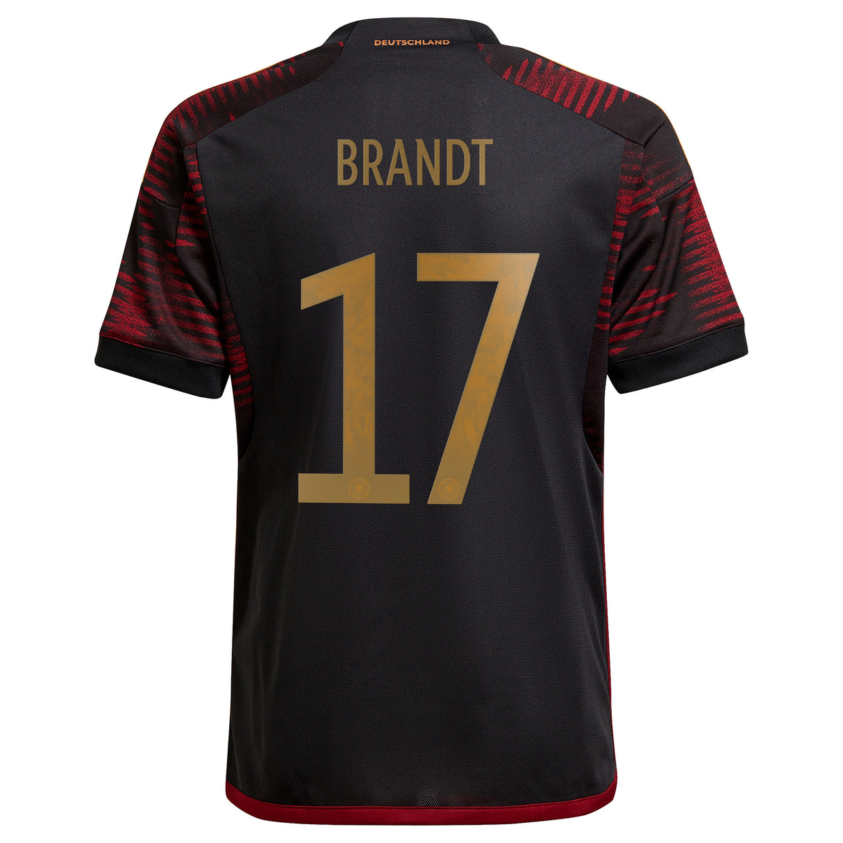 Germany Away Shirt 2022 - Kids with Brandt 17 printing - Kit Captain