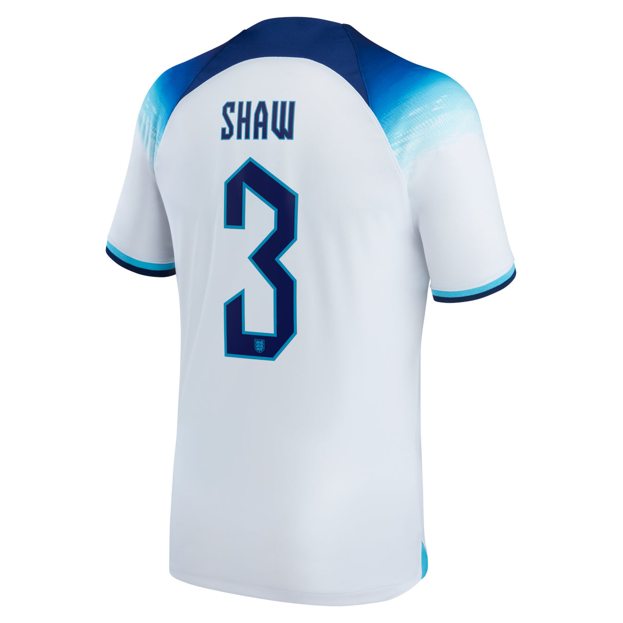 England Home Stadium Shirt 2022 - Kids with Shaw 3 printing - Kit Captain