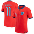 England Away Match Shirt 2022 with Rashford 11 printing - Kit Captain