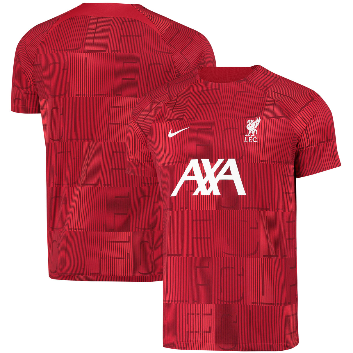 Liverpool Nike Academy Pro Pre Match Top - Red - Kit Captain