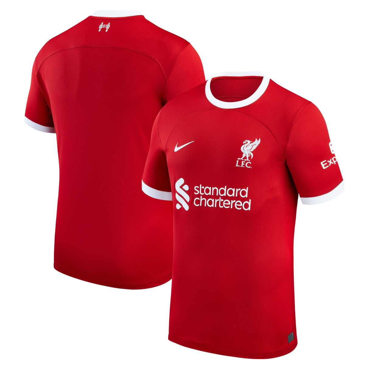 Liverpool Nike Home Stadium Shirt - 2023-24 - Kids - Kit Captain