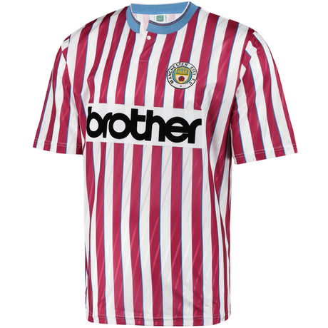 Camiseta Manchester City 1988 Segunda equipación