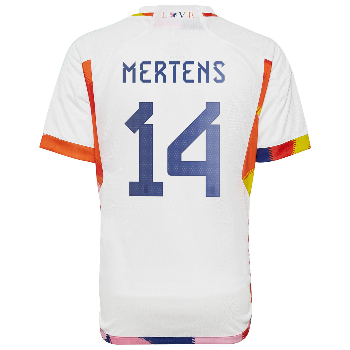 Belgium Away Shirt 2022 - Kids with Mertens 14 printing - Kit Captain