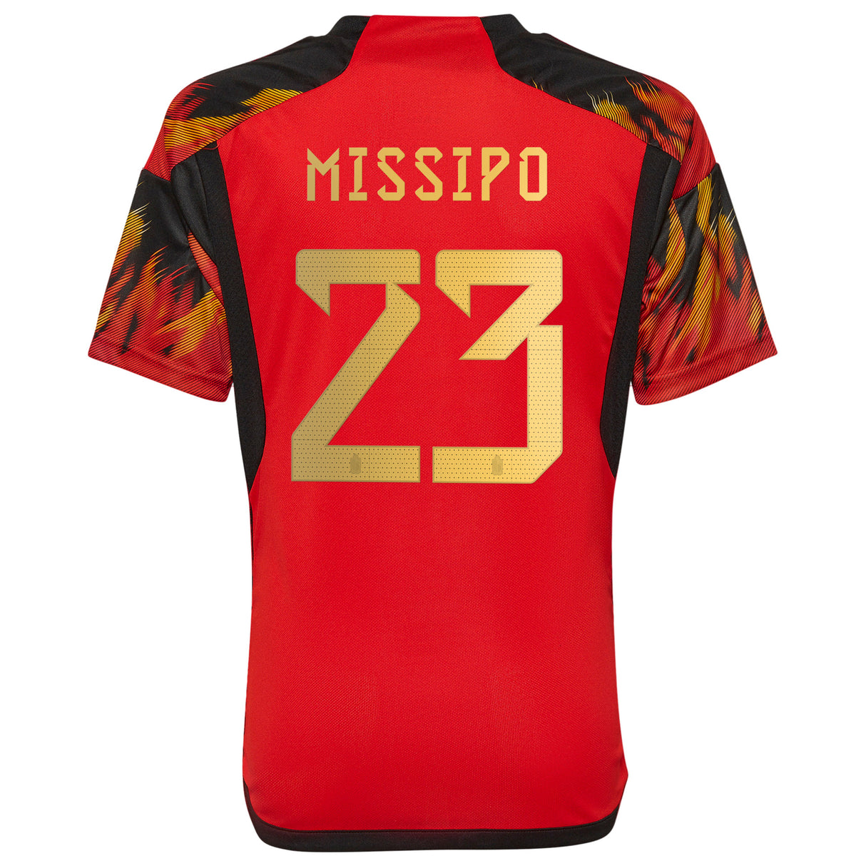 Belgium Home Shirt 2022 - Kids with Missipo 23 printing - Kit Captain