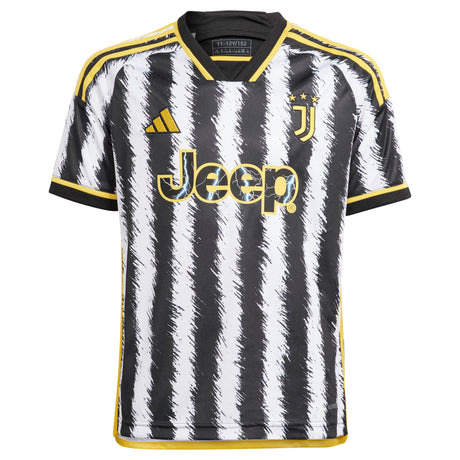 Juventus adidas Home Shirt 2023-24 - Kids - Kit Captain