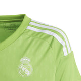 Real Madrid adidas Home Goalkeeper Shirt 2023-24 - Kids - Kit Captain