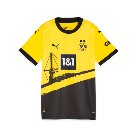 Borussia Dortmund Puma Home Shirt 2023-24 - Kids - Kit Captain