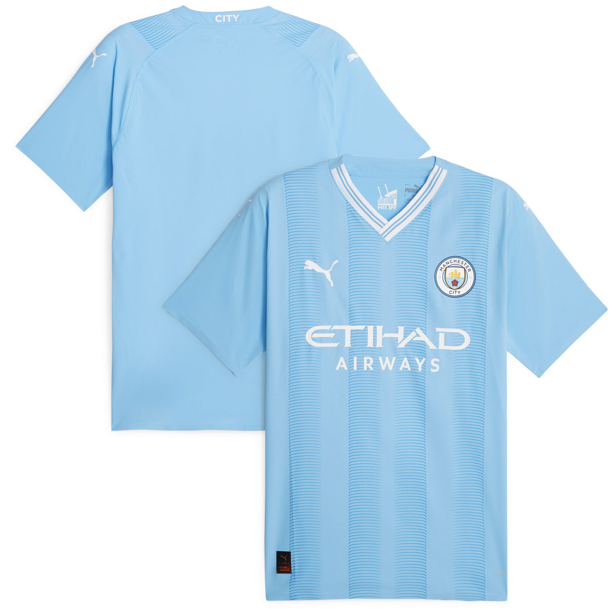 Camiseta Manchester City Puma Primera Equipación Auténtica 2023-24