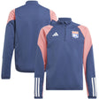 Olympique Lyon adidas Training Top - Dark Blue - Kids - Kit Captain