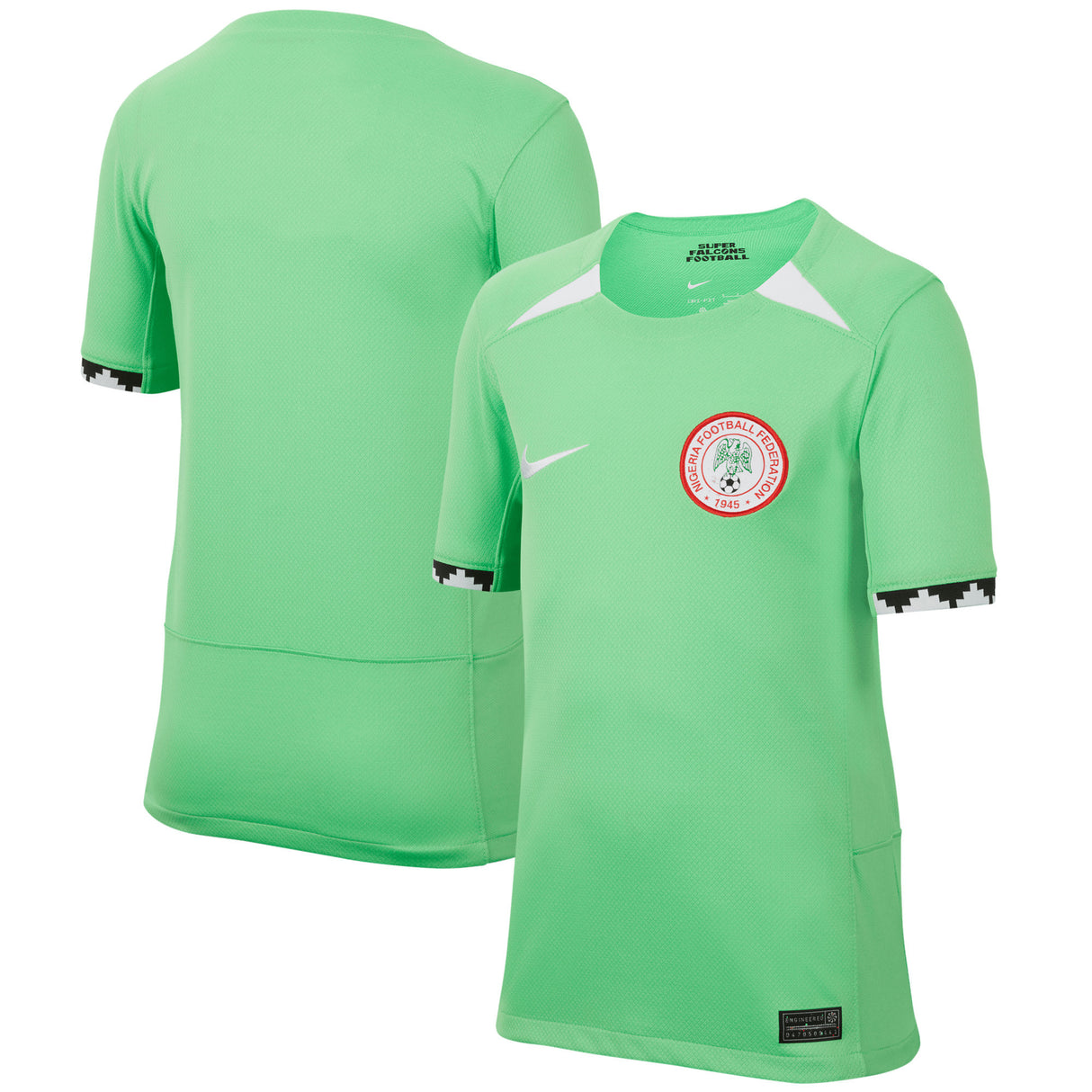 Nigeria Nike Home Stadium Shirt 2023-24 - Kids - Kit Captain