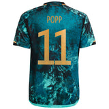 Germany Away Shirt 2023 - Kids with Popp 11 printing - Kit Captain