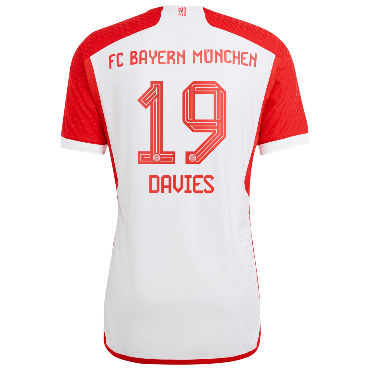 Camiseta adidas FC Bayern Primera Equipación Auténtica 2023-24 dorsal Davies 19