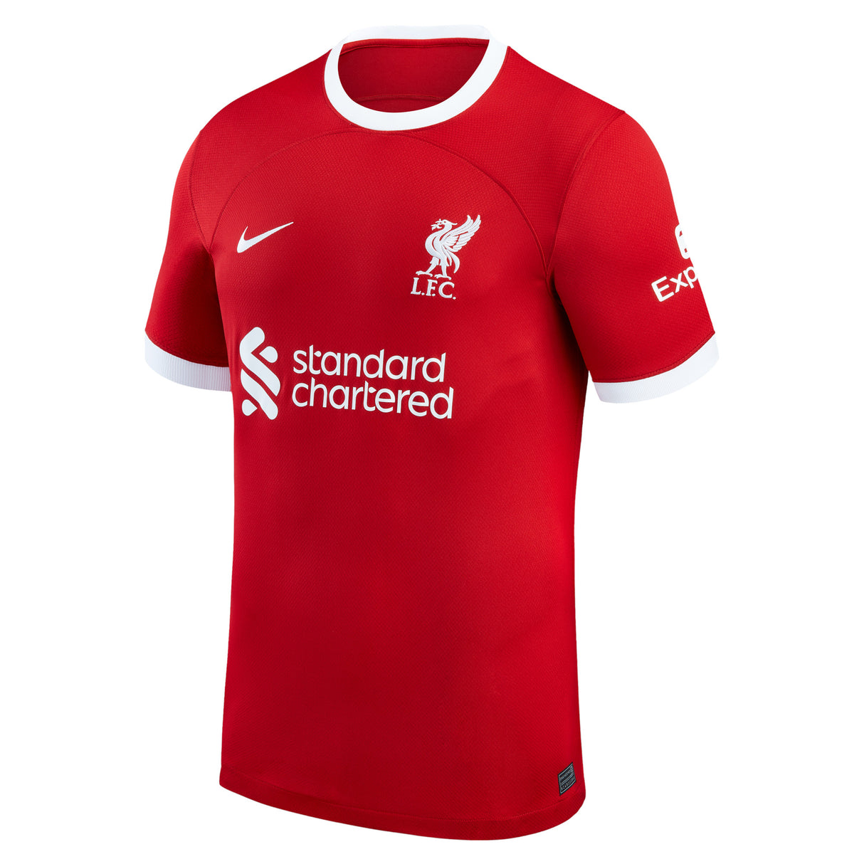 Liverpool Nike Home Stadium Shirt - 2023-24 with Darwin 27 printing - Kit Captain