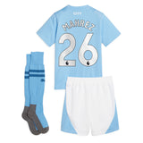 Manchester City Puma Home Minikit 2023-24 with Mahrez 26 printing - Kit Captain