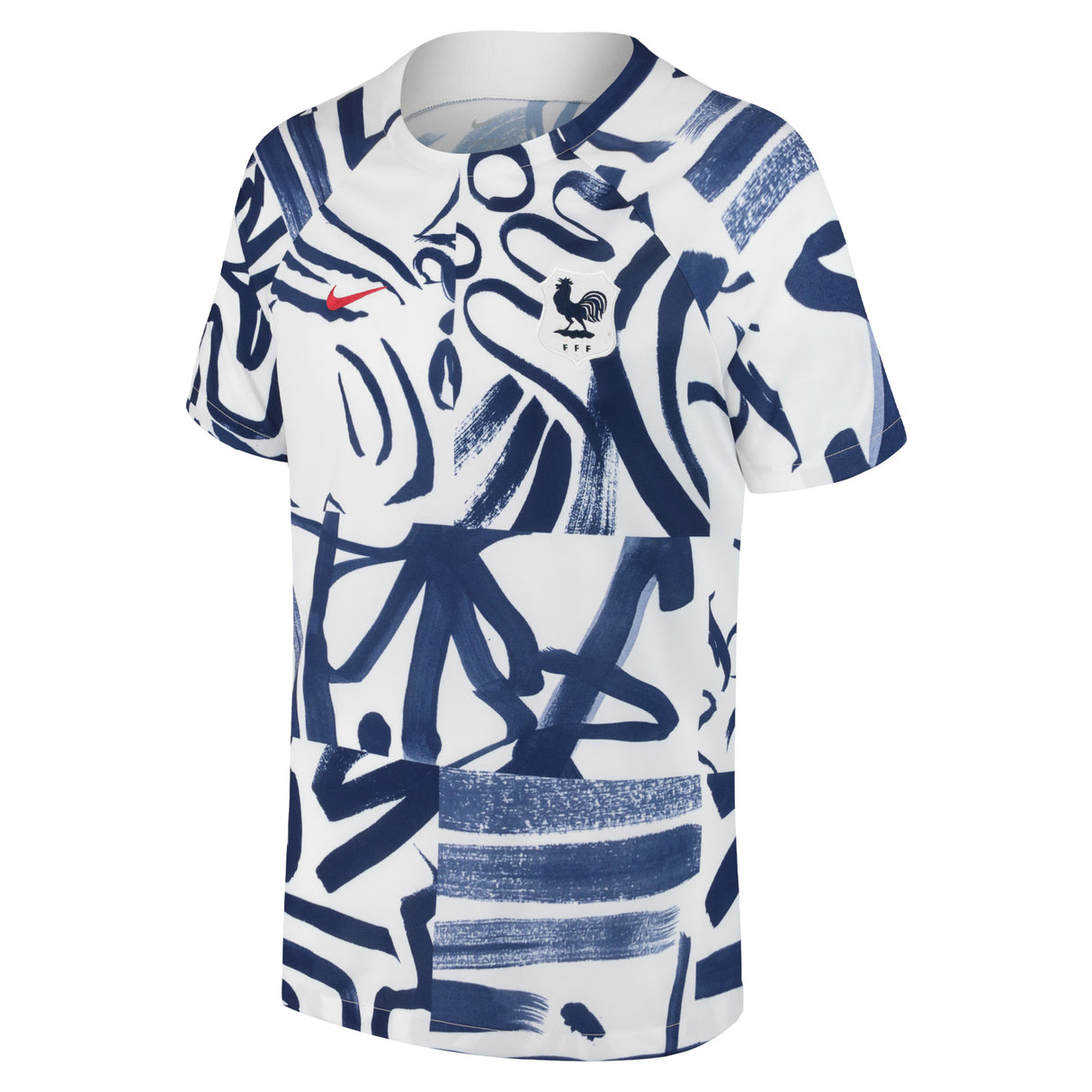 France Women's Nike Academy Pro Pre Match Top - White - Kids - Kit Captain