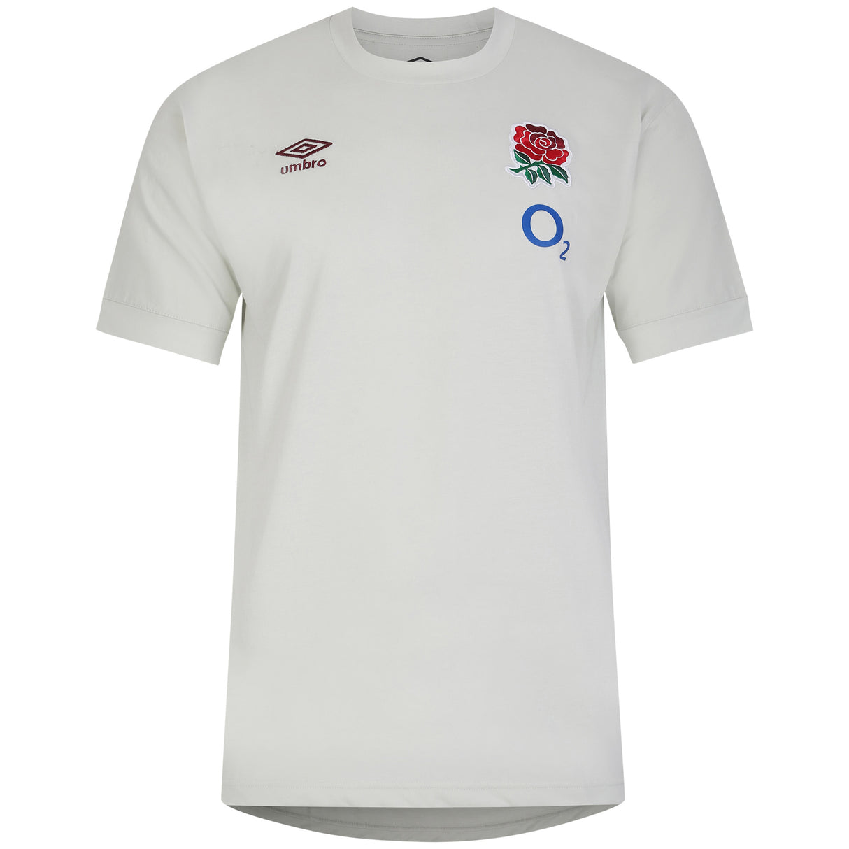 England Rugby Leisure T-Shirt - White - Mens - Kit Captain