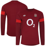 England Rugby Contact Drill Top - Red - Mens - Kit Captain