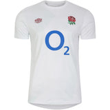 England Rugby Warm Up Jersey - Brilliant White - Junior - Kit Captain