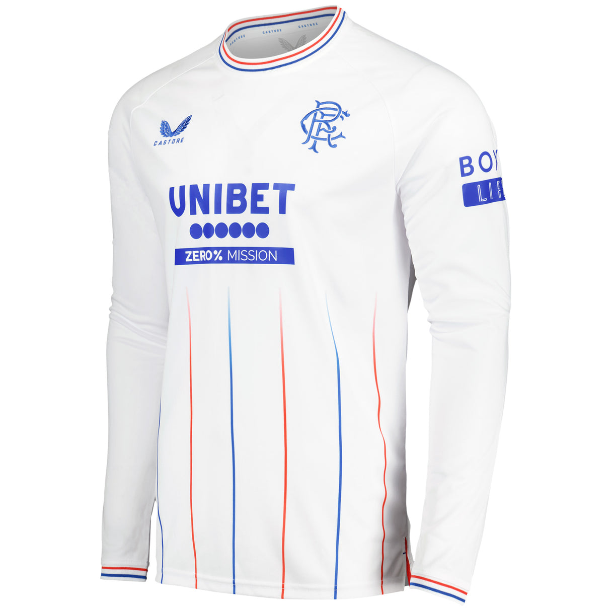 Glasgow Rangers Away Shirt 2023-24 - Long Sleeve - Kit Captain