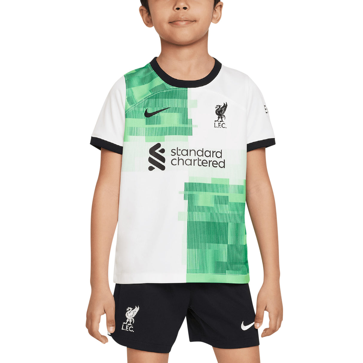 Liverpool Nike Away Stadium Kit - 2023-24 - Little Kids - Kit Captain