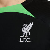 Liverpool Nike Strike Short Sleeve Top - Black - Kit Captain