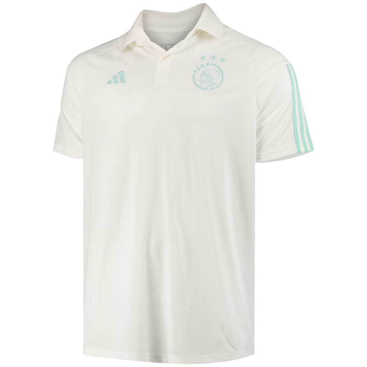 Ajax adidas Training Polo - White - Kit Captain