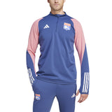 Olympique Lyon adidas Training Top - Dark Blue - Kit Captain