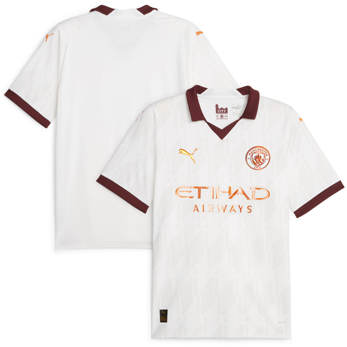 Manchester City Puma Away Shirt 2023-24 - Kit Captain