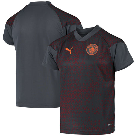 Manchester City Puma Training Jersey - Dark Grey - Kids - Kit Captain