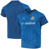 Olympique de Marseille Puma Training Jersey - Royal Blue - Kids - Kit Captain