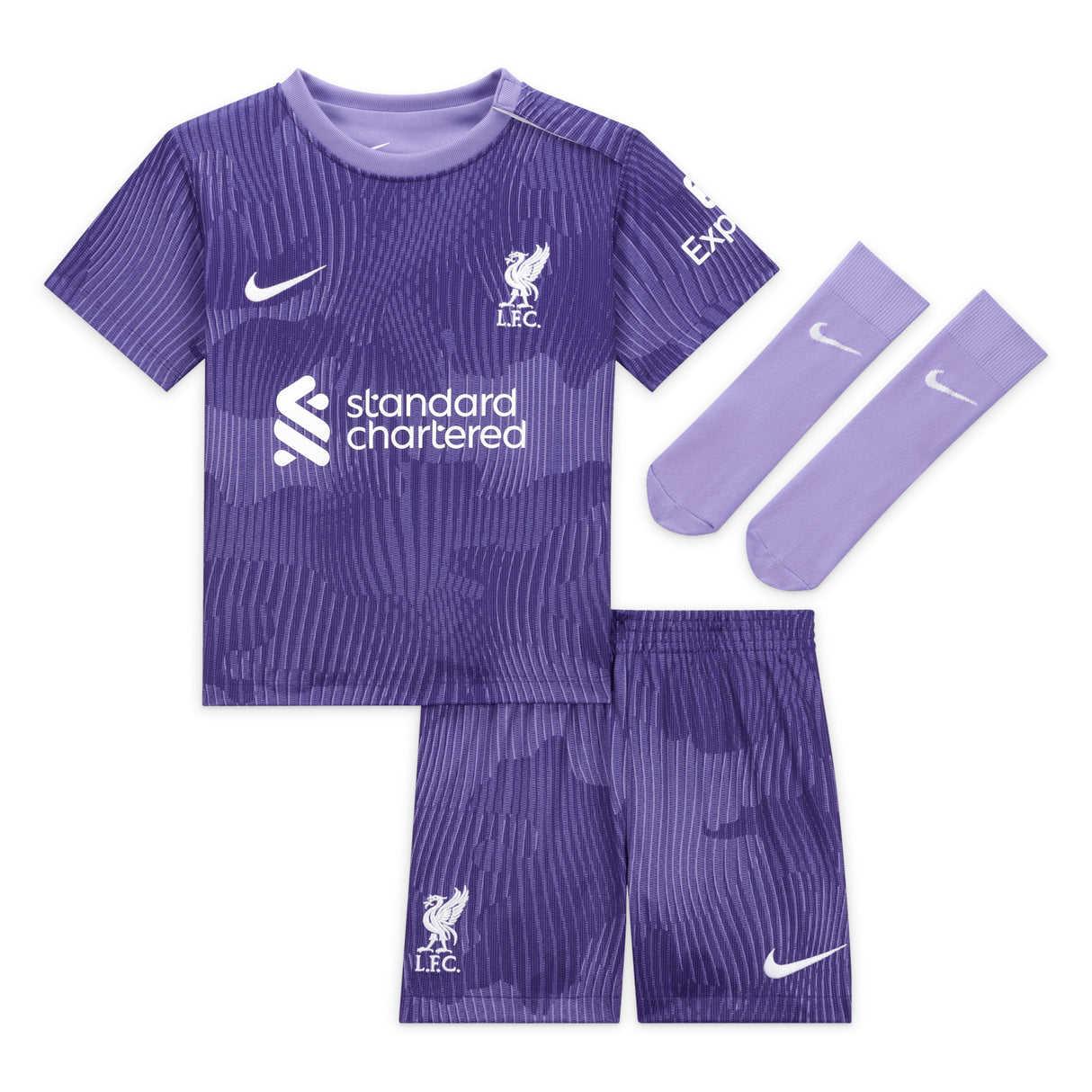 Liverpool Nike 3rd Stadium Mini Kit 2023-24 - Infant - Kit Captain