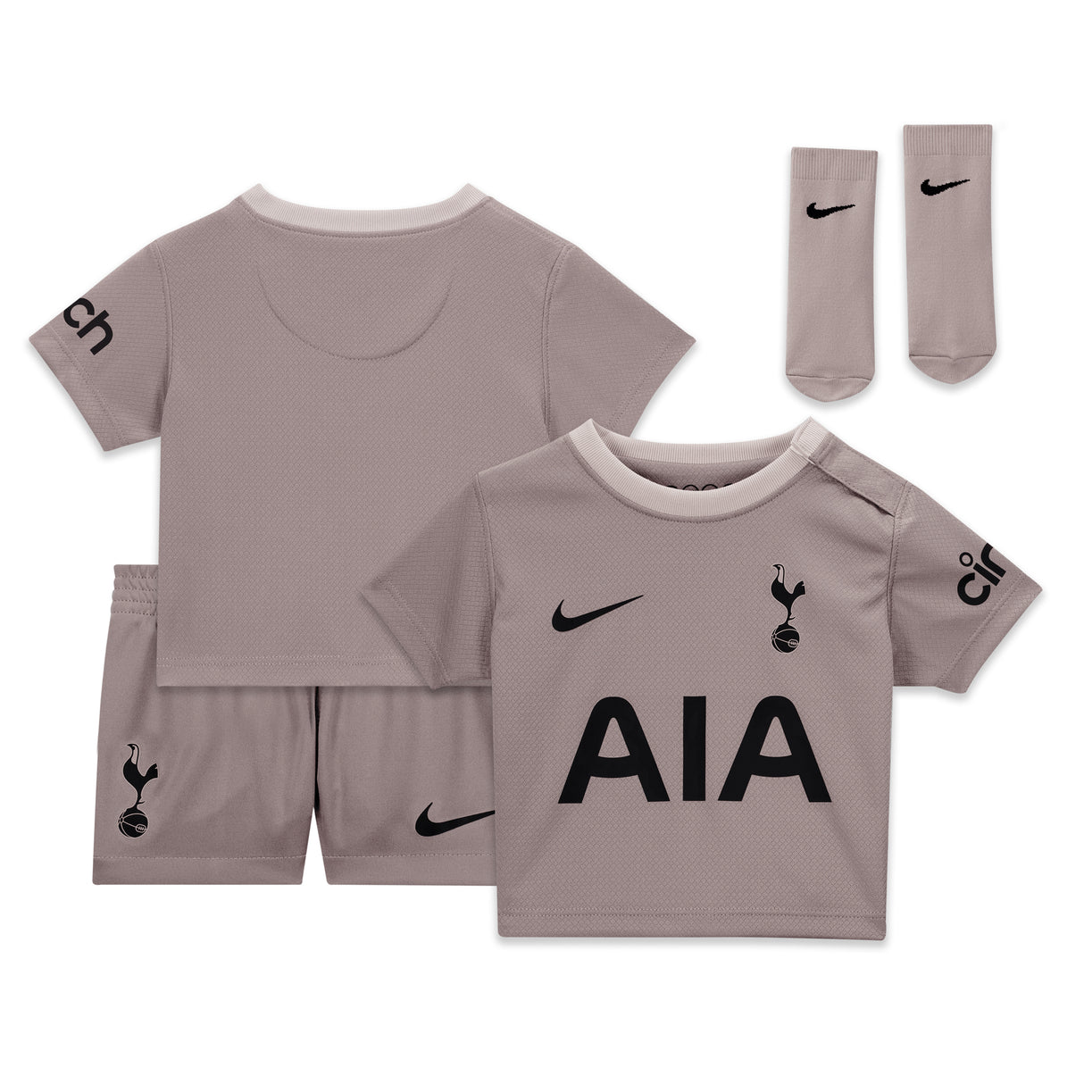 Tottenham Hotspur Nike Third Stadium Kit 2023-24 - Infant - Kit Captain