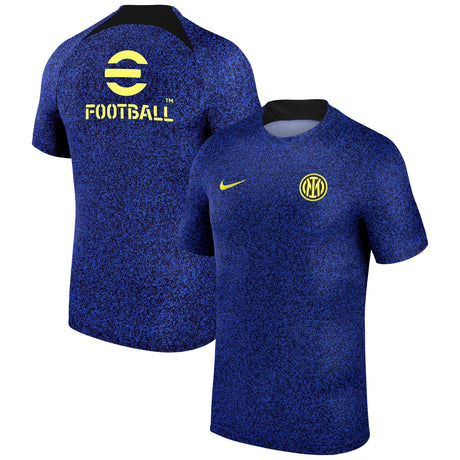 Inter Milan Nike Academy Pro Pre Match Top - Blue - Kit Captain