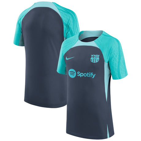 Barcelona Nike Strike Training Top - Thunder Blue - Kids - Kit Captain