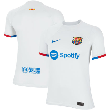 Barcelona Nike Away Stadium Shirt 2023-24 - Kids - Kit Captain