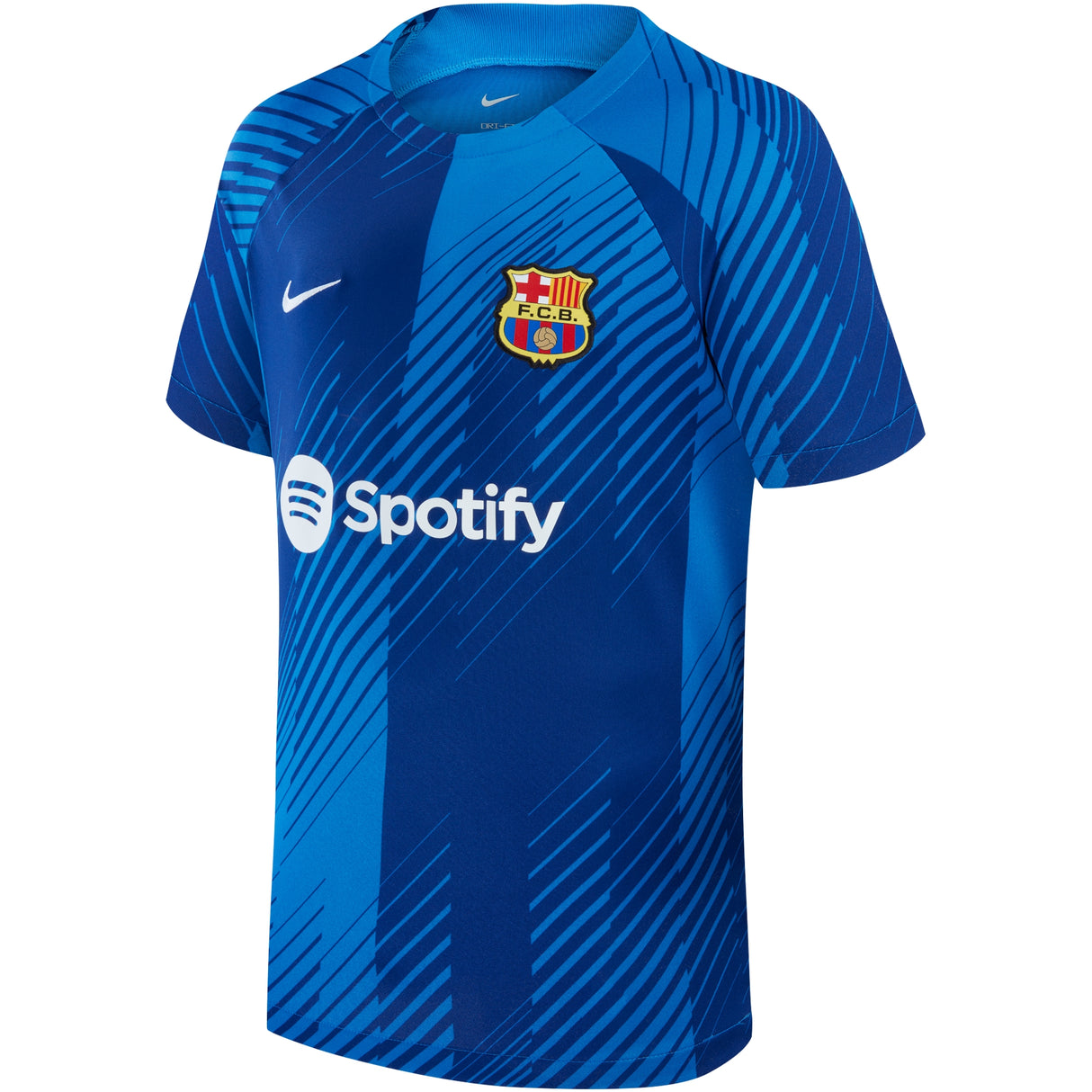 Camiseta prepartido Nike Academy Pro del Barcelona - Azul - Niños