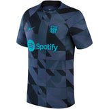 Barcelona Nike Academy Pro Pre Match Top - Thunder Blue - Kit Captain