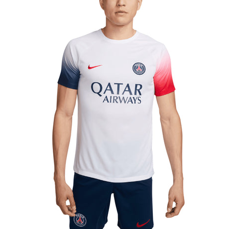 Paris Saint-Germain Nike Academy Pro Pre Match Top - White - Kit Captain