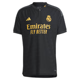 Real Madrid adidas Third Authentic Shirt 2023-24 with Valverde 15 printing - Kit Captain