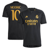 Real Madrid adidas Third Shirt 2023-24 with Modric 10 printing - Kit Captain