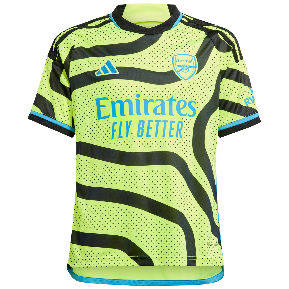 Arsenal adidas Away Shirt 2023-24 - Kids with Zinchenko 35 printing - Kit Captain