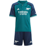 Arsenal adidas Third Minikit 2023-24 with Saka 7 printing - Kit Captain