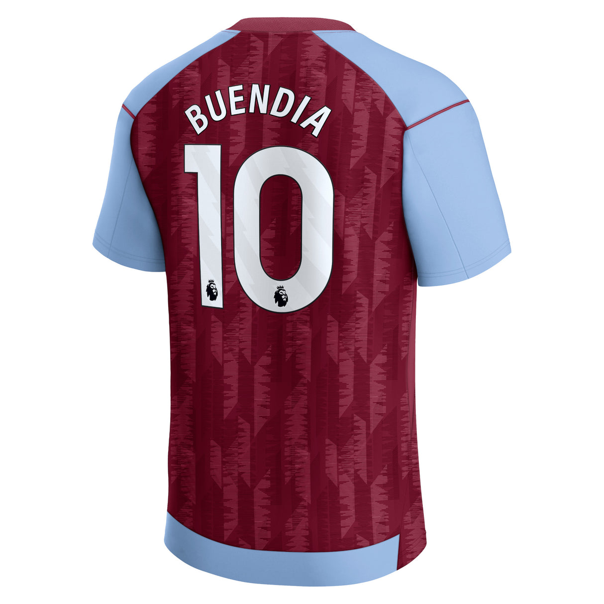 Aston Villa Castore Home Shirt 2023-24 - Kids with Buendia 10 printing - Kit Captain