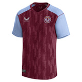 Aston Villa Castore Home Shirt 2023-24 - Kids with Mings 5 printing - Kit Captain