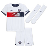 Paris Saint-Germain Nike Away Stadium Kit 2023-24 - Little Kids with Mbappé 7 printing - Kit Captain