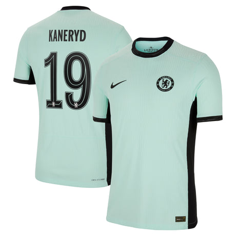 Chelsea Third Vapor Match Shirt 2023-24 with Kaneryd 19 printing - Kit Captain