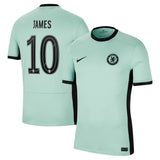 Chelsea Third Stadium Shirt 2023-24 with James 10 printing - Kit Captain