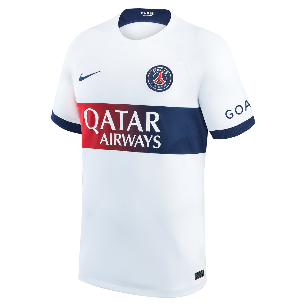 Paris Saint-Germain Nike Away Stadium Shirt 2023-24 with N.Mendes 25 printing - Kit Captain