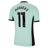 Chelsea Third Vapor Match Shirt 2023-24 with Madueke 11 printing - Kit Captain