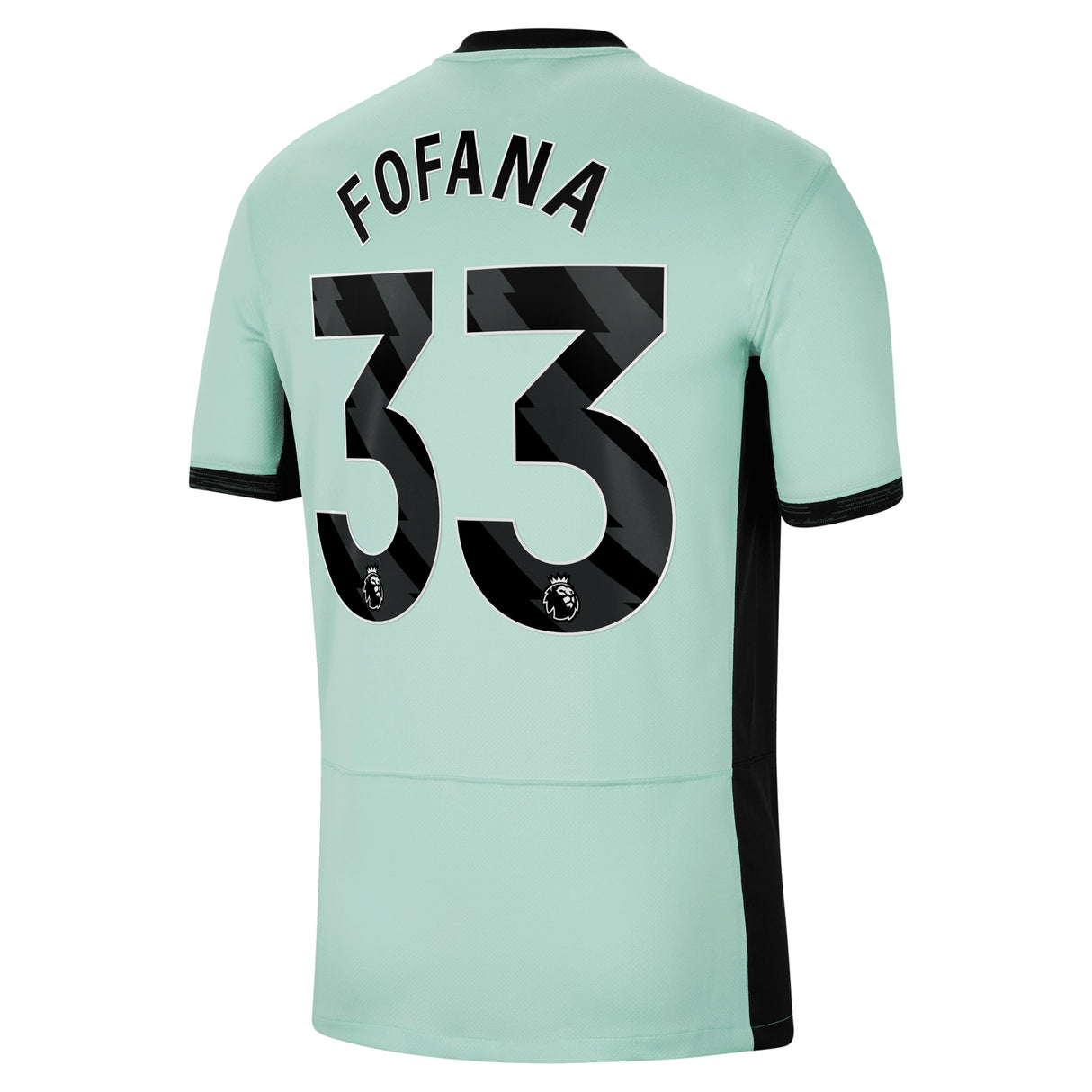 Chelsea Third Stadium Shirt 2023-24 with Fofana 33 printing - Kit Captain